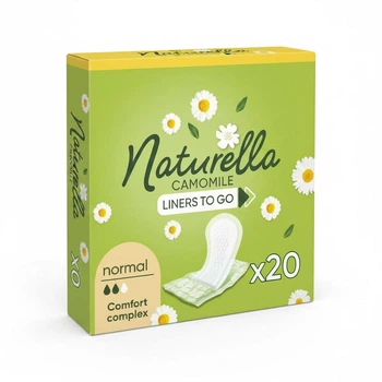 Прокладки ежедневные Naturella Camomile Normal Single To Go в индивидуальной упаковке 20 шт
