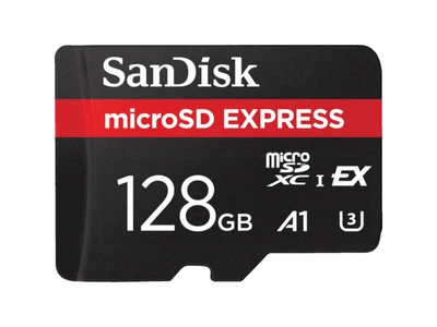 Карта пам'яті SanDisk microSDXC Express 128 ГБ (SDSQXFN-128G-GN4NN)