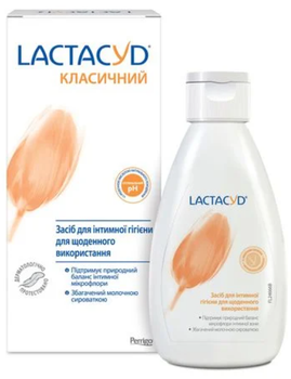 Средство для интимной гигиены LACTACYD Классическое, для ежедневного использования, 200 мл
