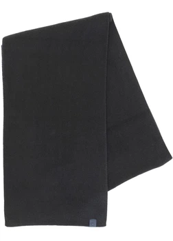 Шарф мужской Tom Tailor шерстяной черный, размер 190×30 см (MG-TT-00180-1-02)