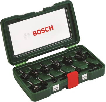 Набор фрез по дереву Professional Expert for Wood 8мм, 12шт. Bosch (2000003404780)
