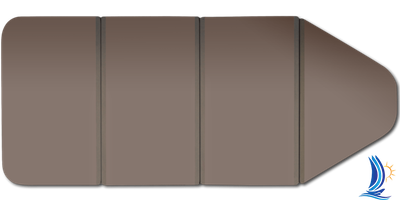 Слань-книжка Колибри КМ-330 світло-сіра вологостійка фанера 2340x940x9 (22.013.02)