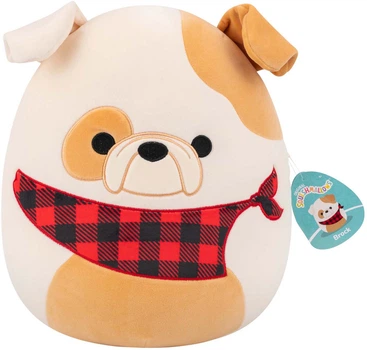 М’яка іграшка Squishmallows Брок Бульдог 30 см 4530427 (191726912378)