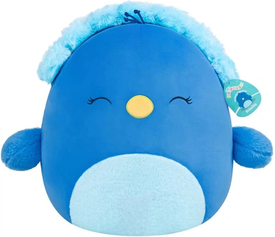М’яка іграшка Squishmallows Павич Прісцилла синій 40 см 4530443 (191726912958)