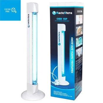 Бактерицидный облучатель BactoSfera OBB 15P OZONE FREE безозоновый 15W (OBB 15P)