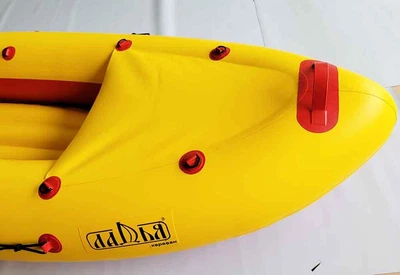 Надувная байдарка Ладья Караван ЛБ-400К двухместная для гладкой воды длина 400 см ширина 98 см вес 18.1 кг (Л