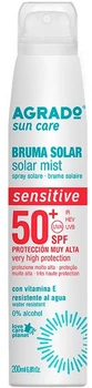 Сонцезахисний міст Agrado SPF50+ для чутливої шкіри 200 мл (8433295096045)