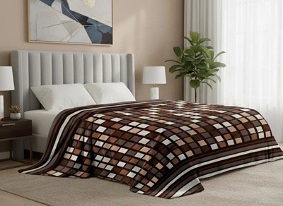 Плед из микрофибры ТЕТ "Мозайка" 160х210см.