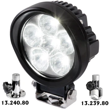 Прожектор LED Osculati HD 3×6 Вт ручное управление крепление на навигационной дуге 10-30 В