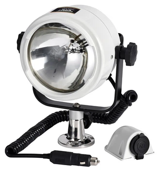 Прожектор судовой Night Eye LED 24 Вт белый палубное крепление водонепроницаемый (Osculati)