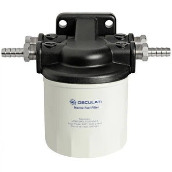 Фильтр бензиновый Osculati 10 мкм пластиковое основание 182 л/ч (17.660.45)