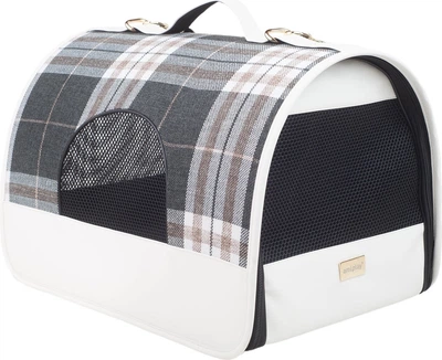 Torba transportowa dla psów i kotów Amiplay Kent M Biała (5907563256514)