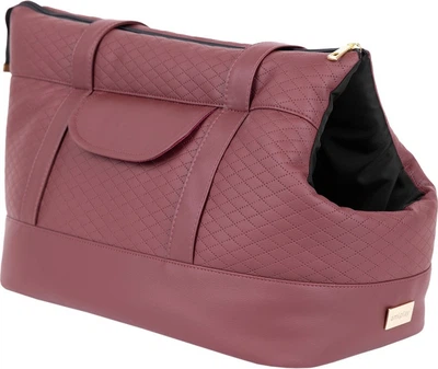 Torba transportowa dla psów Amiplay New York S Bordowa (5907563302747)