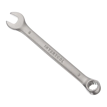Ключ комбінування 9 мм CrV INTERTOOL HT-1209