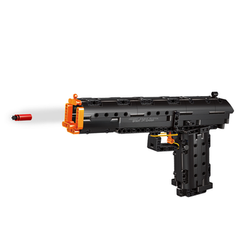Конструктор Mould King Desert Eagle 512 деталей, игрушечная модель пистолета, механизм заряжания, стреляющая модель