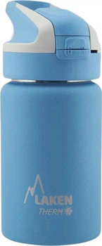 Термокружка Laken Summit Thermo Bottle 0.35L нержавеющая сталь вакуумная 24 ч без BPA Cyan