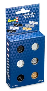 Zestaw farb modelarskich Revell Email Color Space Set 6 x 14 ml (4009803322094)