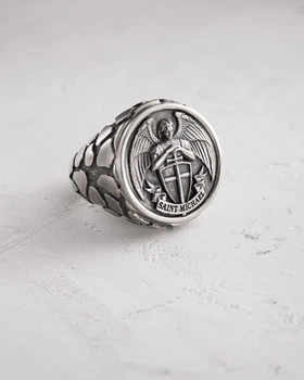 Серебряное кольцо SAINT MICHAEL Reytel 69044967 21.5