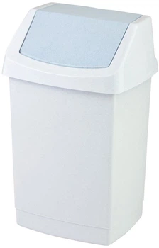 Кошик сміттєвий відкидний Curver Click-IT 50 л 175919 Сірий (3253921721043)