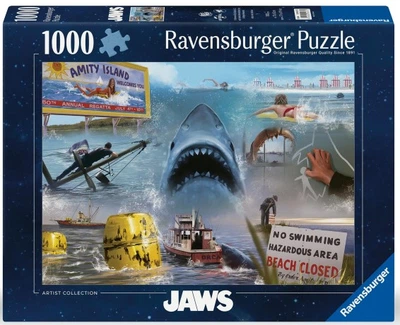 Пазл Ravensburger Щелепи 1000 елементів (12000277) (4005555002772)