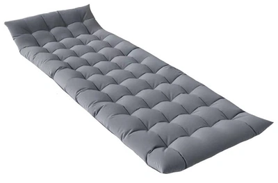 Туристичний матрац Hedo на ліжко Преміум-шезлонг 194 x 70 см Сірий (5904041126796)