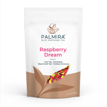 Чай Palmira Малинова мрія (Raspberry Dream) ваговий 100г