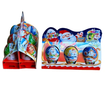Новорічний набір Kinder Surprise Кіндер сюрприз "Різдво" 120 г (6 шт х 20 г)