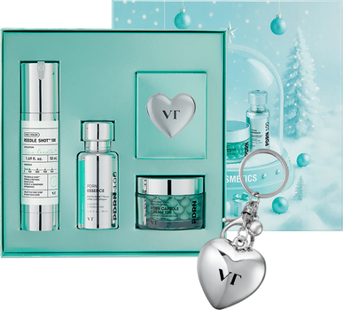 Zestaw kosmetyków do pielęgnacji VT Cosmetics Booster do twarzy 50 ml + Esencja regenerująca 30 ml + Krem regenerująco-odmładzający 50 ml (8803463017040)