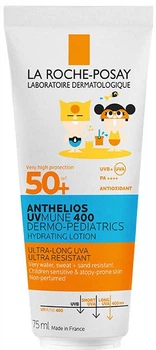 Mleczko przeciwsłoneczne dla dzieci Roche-Posay Anthelios UVA 400 Dermo Pediatrics SPF50+ 75 ml (3337875888899)