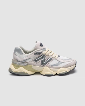 Женские кроссовки для зала NB 9060 White Silver 37 (23,5 см) Белый (196071181530)