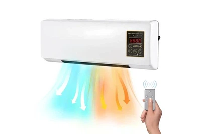 Настенный мобильный кондиционер Wall Air Cooler 800 Вт Зима-лето, пульт, 3 режима