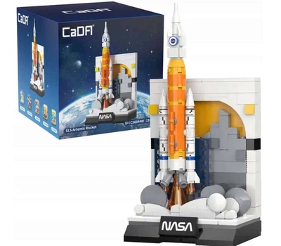 Конструктор CaDa ракета "SLS Artemis", 197 деталей