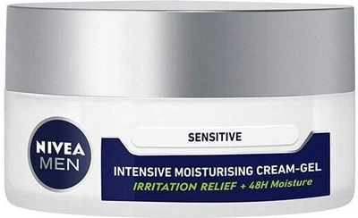 Krem do twarzy dla mężczyzn Nivea Men Sensitive nawilżający 50 ml (4005900735782)
