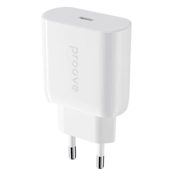 Мережевий зарядний пристрій Proove Rapid 20W (Type-C), Білий