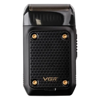Акумуляторна бездротова електробритва шейвер заряджання від USB VGR V-353 Чорна
