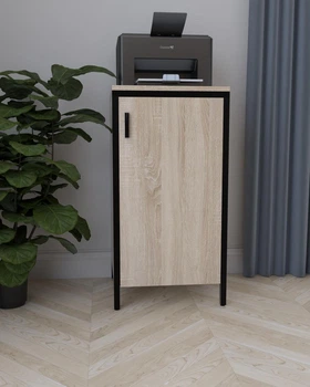 Тумба офисная в стиле лофт EcoLoft Болтон DSP-1318-6