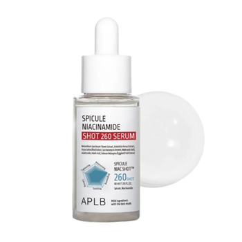 Сироватка APLB Spicule Niacinamide Shot 260 Serum зі спікулами та ніацинамідом, 40 мл