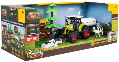 Zestaw zabawek ZAU.550-28K farmerski z traktorem (5903864975048)