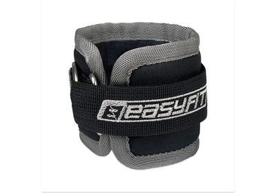 Манжета для тяги EasyFit 1 шт Сіро-чорний на тренажер Бубновского (EF-LGSTR-03)