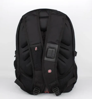 Швейцарський міський рюкзак SwissGear 8810 для ноутбука 17 дюймів з виходом для навушників