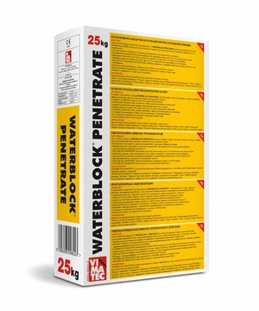 Гидроизоляция проникающая кристаллическая по бетону Vimatec Waterblock Penetrate мешок 25 кг