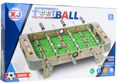 Настільний футбол Ramiz ZGR.XJ6016 Cірий (5903864988642)