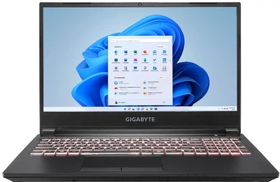 Ноутбук Gigabyte G5 / 15,6" FHD IPS 144Hz / Intel core i5 10500H / RAM 16Gb / SSD 512Gb NVMe / NVIDIA GeForce RTX 3060-6Gb Б/в