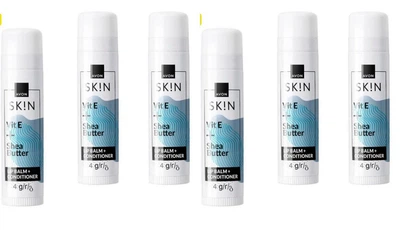Бальзам-кондиционер для губ с маслом Ши и витамином Е Avon Skin набор из 6 шт -24г