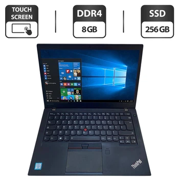 Ноутбук Б-класс Lenovo ThinkPad T460s / 14" (1920x1080) IPS Touch / Intel Core i7-6600U (2 (4) ядра по 2.6 - 3.4 GHz) / 8 GB DDR4 / 256 GB SSD / Intel HD Graphics 520 / WebCam б/у