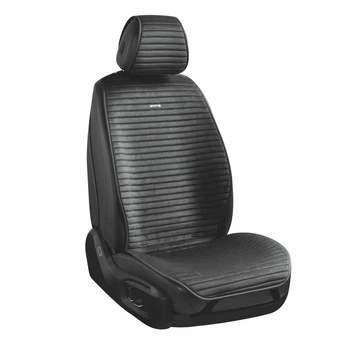 Премиум накидки для передних сидений CarLife Sport, black 2шт SC10102