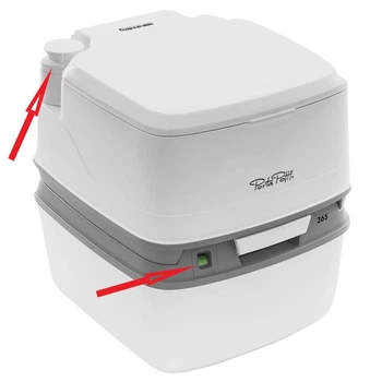 Біотуалет Thetford Porta Potti 365 NEW , портативний з індикатором