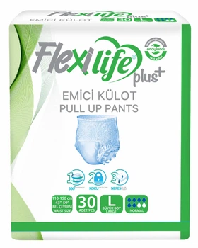 Підгузки-трусики для дорослих Flexi Life Plus L (110-150 см) 30 шт.