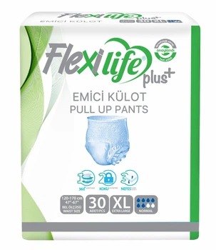 Подгузники-трусики для взрослых Flexi Life Plus XL (120-170 см) 30 шт.