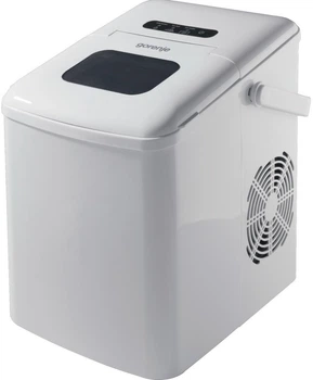 Ледогенератор бытовой, 12кг/сутки, 1 л, дисплей, белый Gorenje (2000003298198)